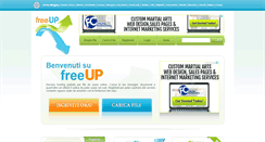 Desktop Screenshot of freeup.megghy.com