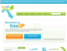 Tablet Screenshot of freeup.megghy.com